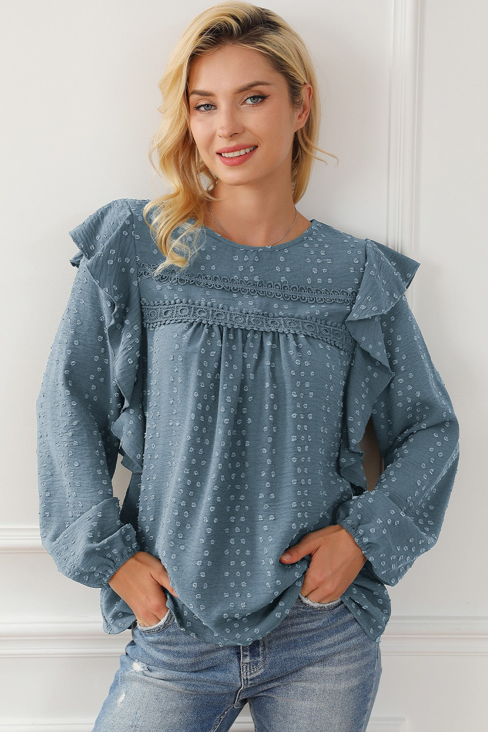 Still Got It Ruffled Blouse