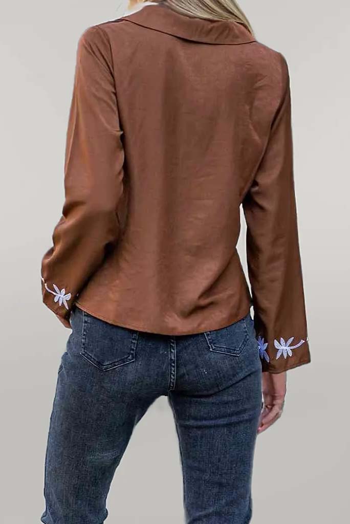 Dorothy Floral Button Front Shirt