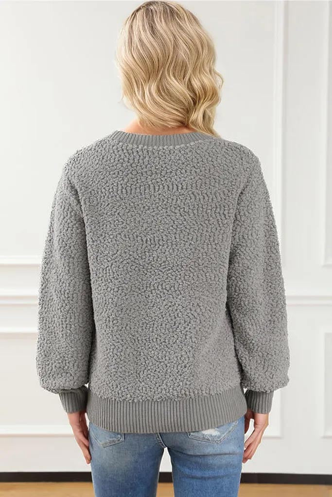 Palmer Round Neck Long Sleeve Sweater