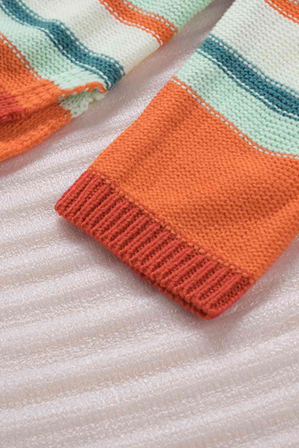 Casey Striped Turtleneck Sweater