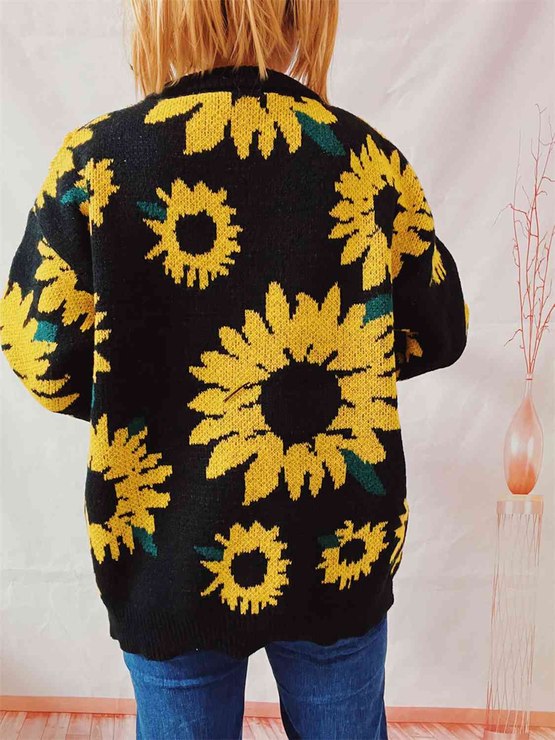 Sunflower Long Sleeve Sweater