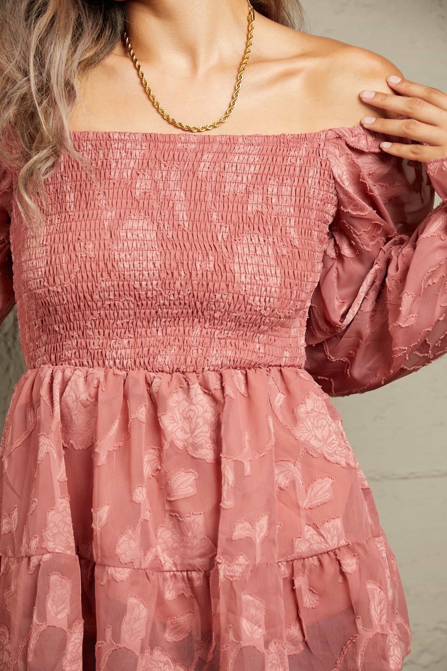 Glow Up Smocked Blouse