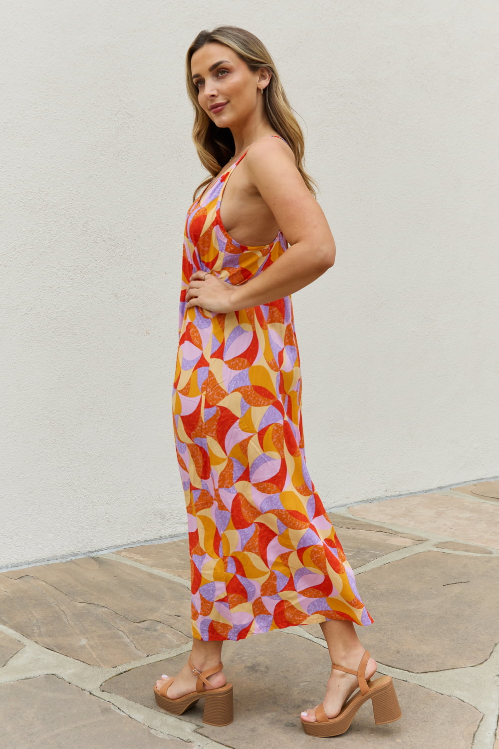 Everyday Work Of Art Maxi Dress