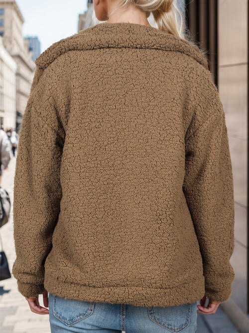 Nina Zip Up Collared Neck Jacket