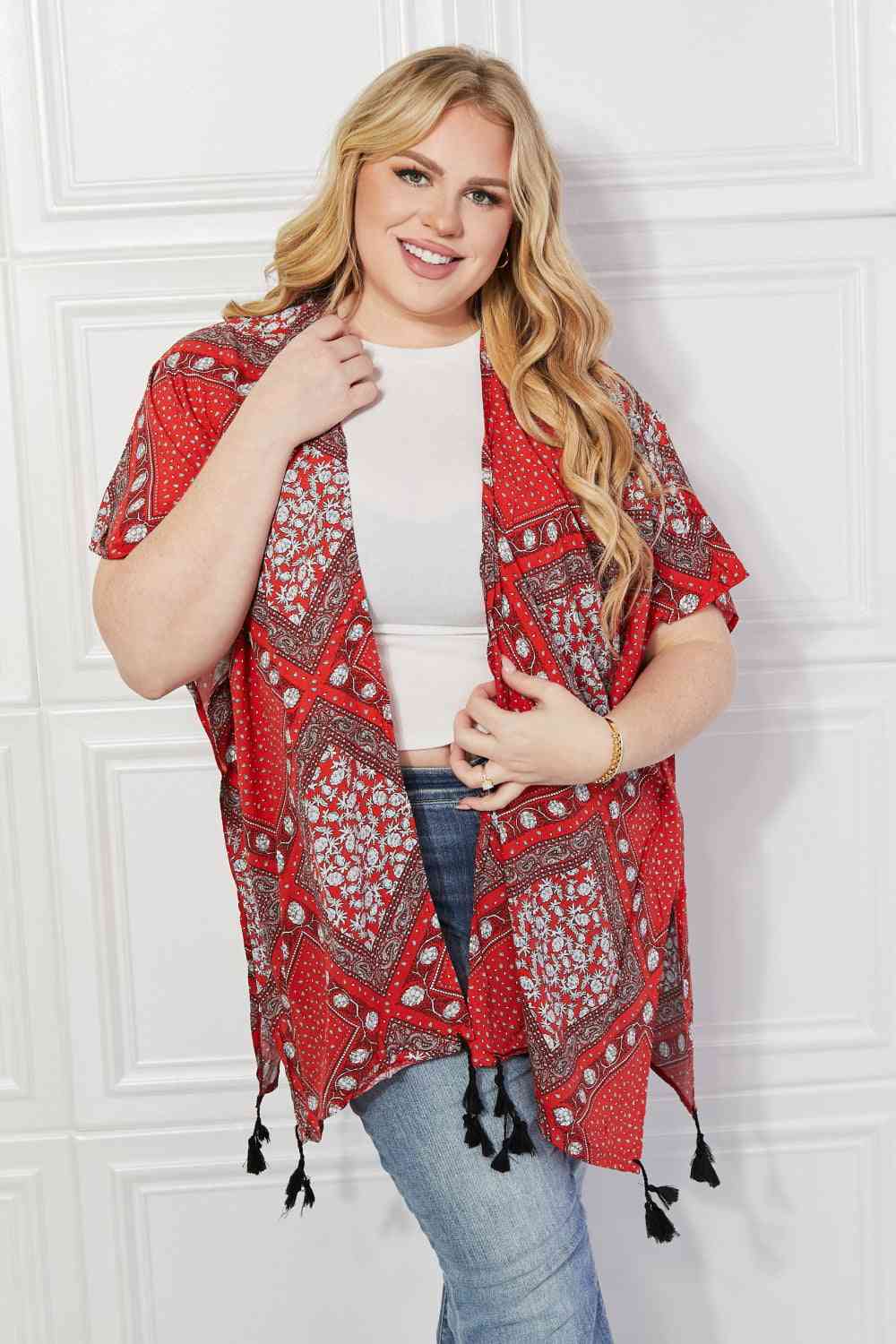 Trending Paisley Kimono