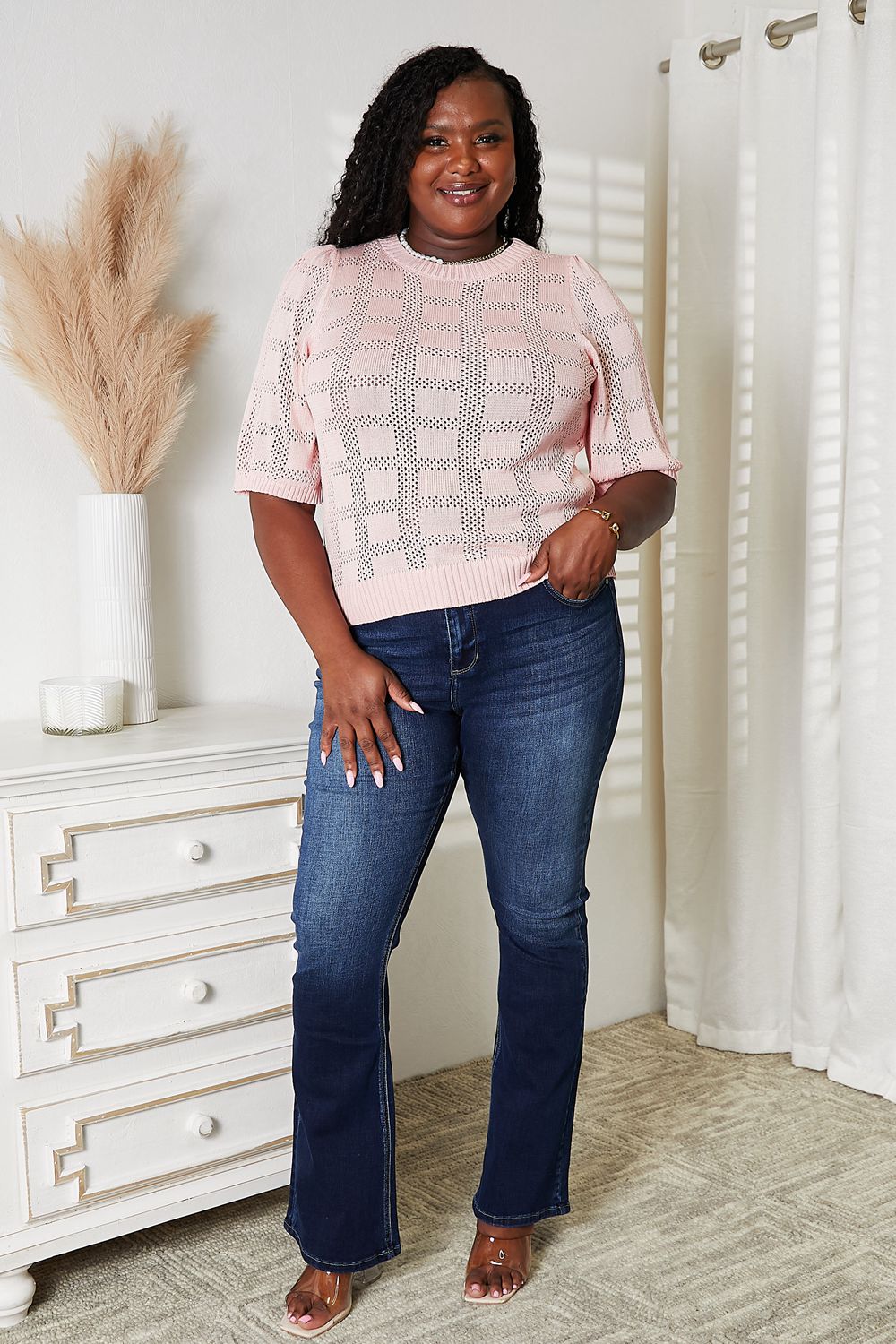 Let It Breathe Knit Top