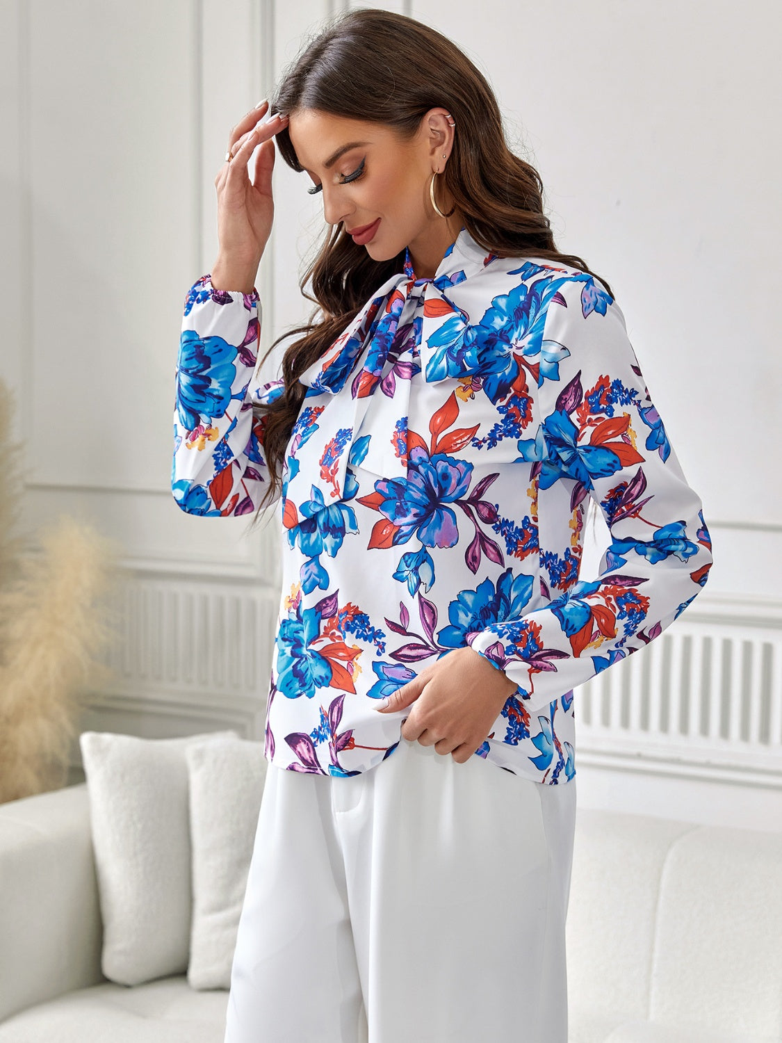 Pretty Petals Floral Blouse