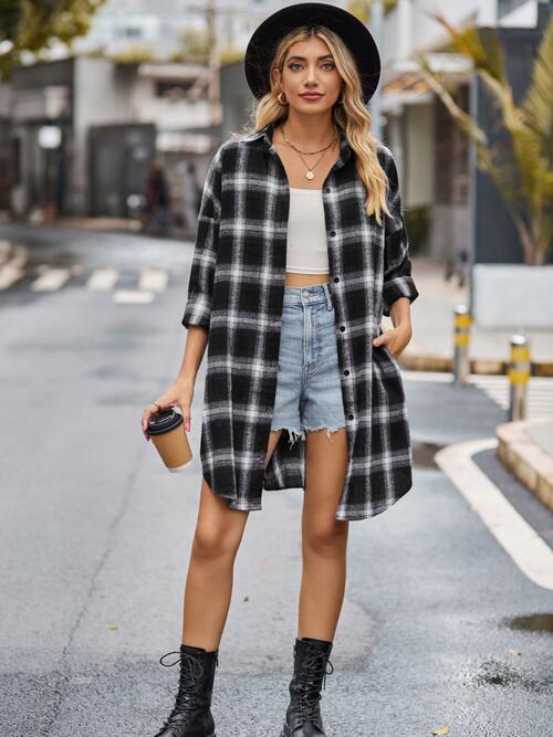 Coraline Plaid Button Up Shirt