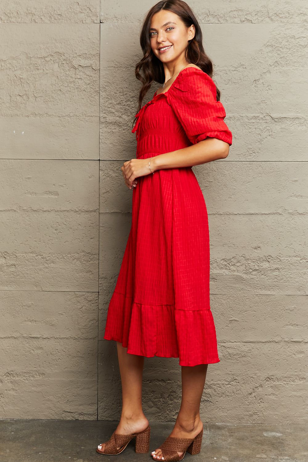You Have My Heart Midi Dress