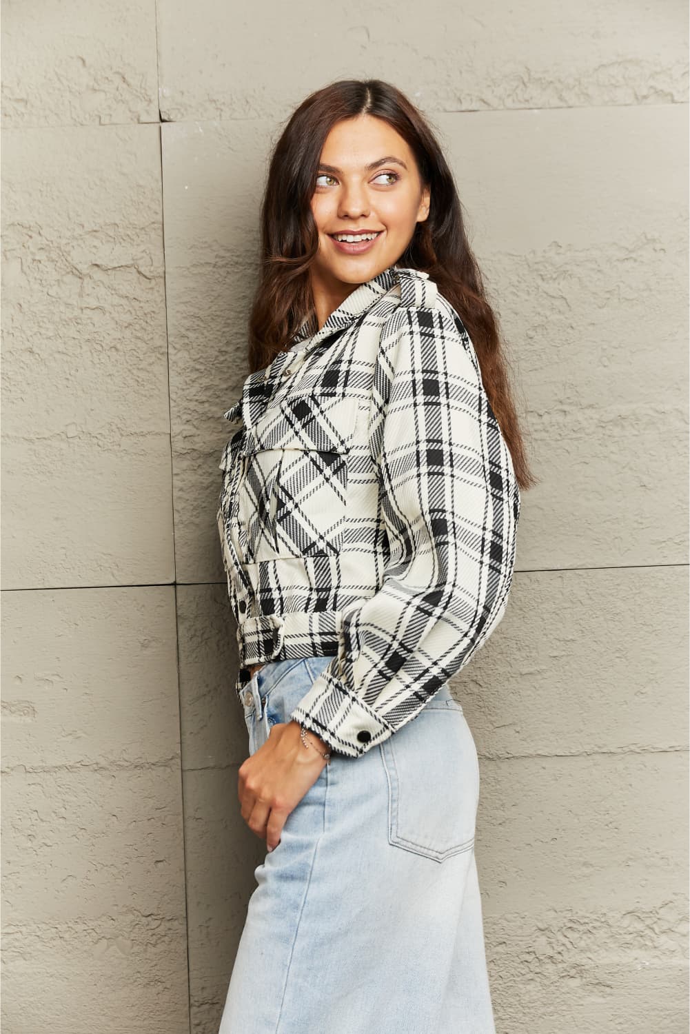 Ciera Plaid Jacket
