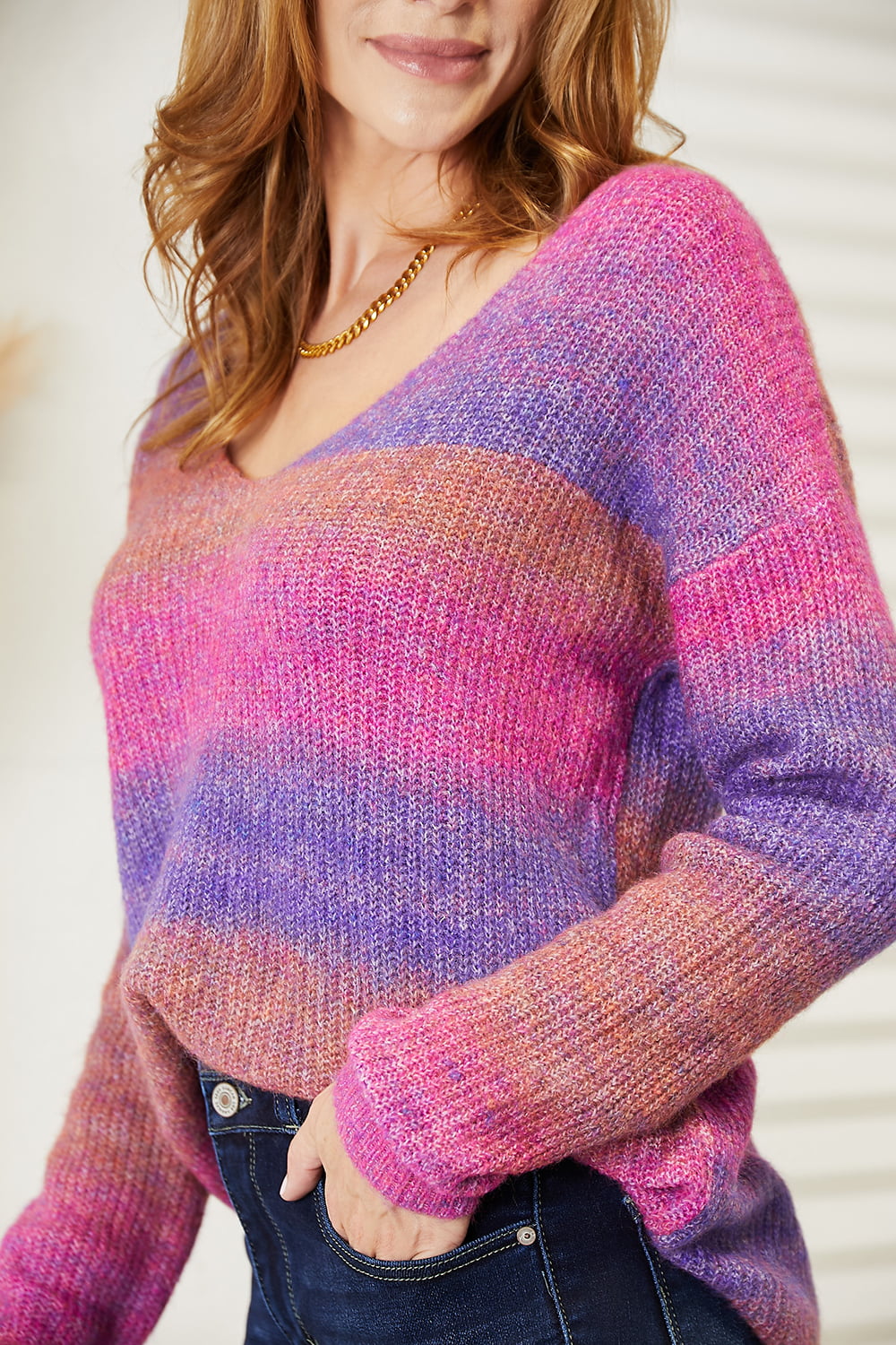 Timeless Rib-Knit Pullover