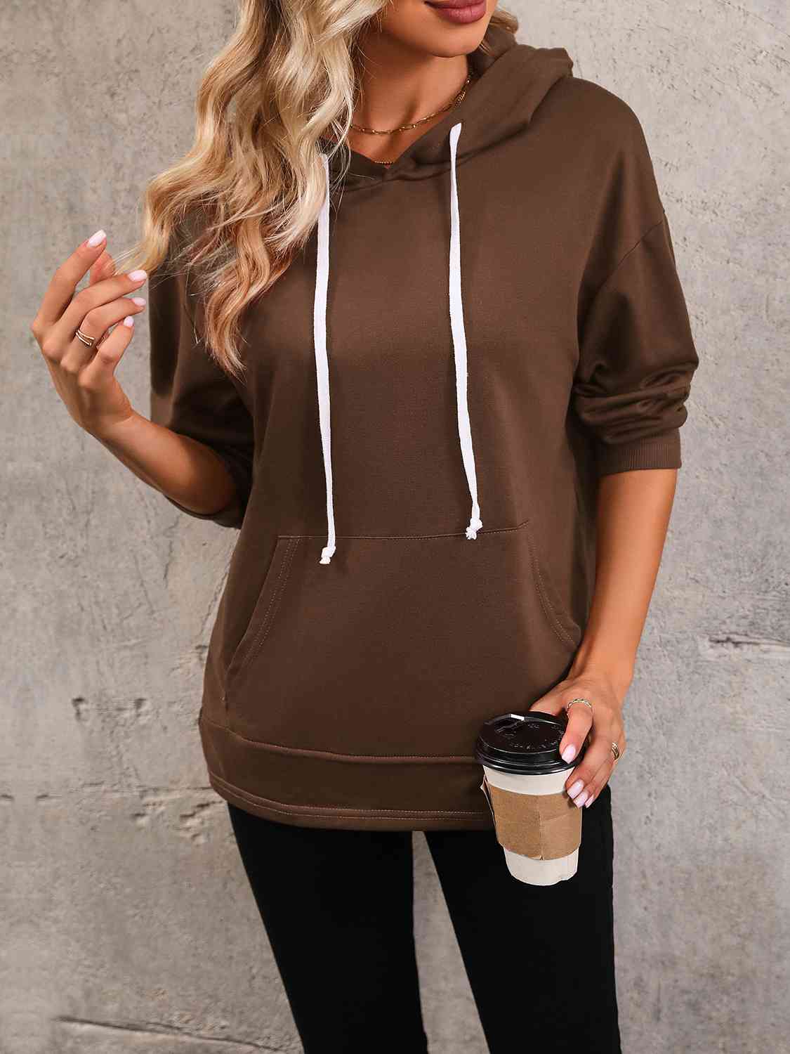 Sienna Drawstring Hoodie