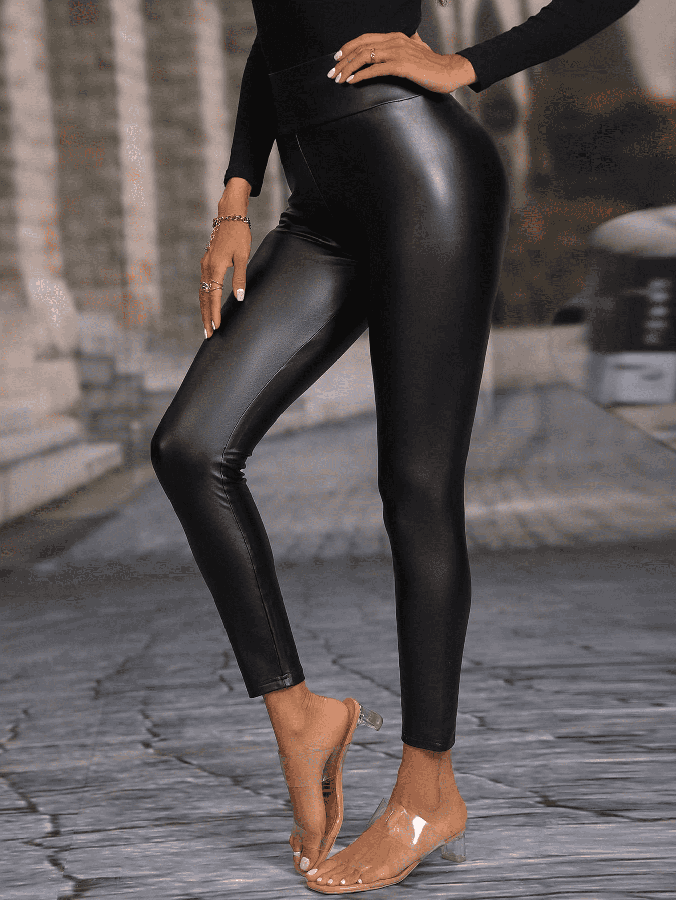 Walking Fierce Slim Fit Leggings