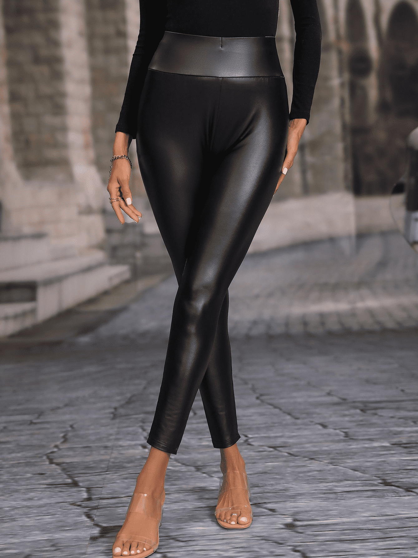 Walking Fierce Slim Fit Leggings