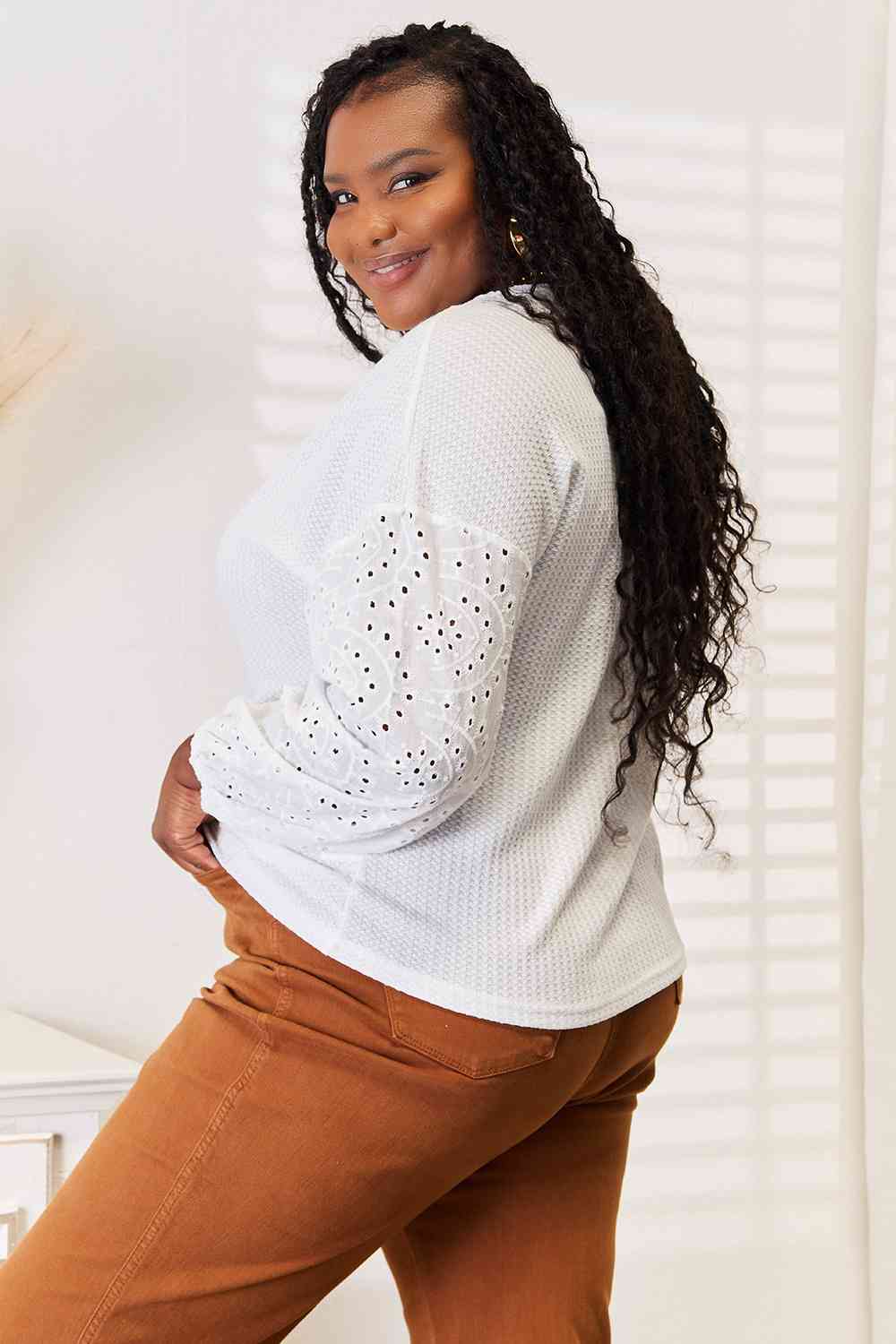 Serenity Eyelet Blouse