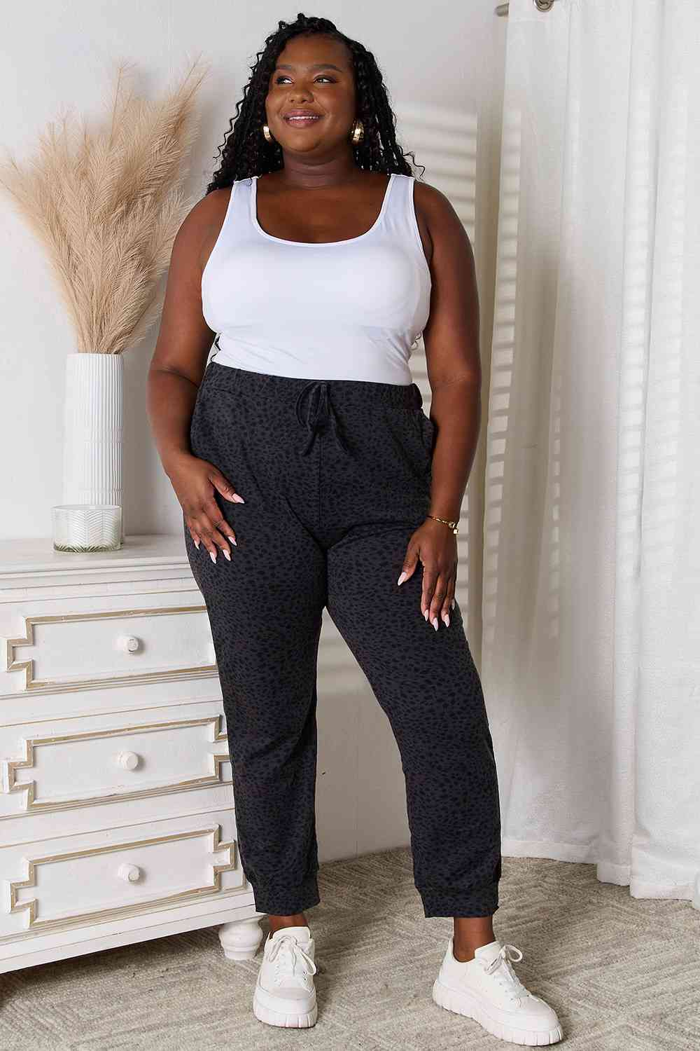 Fierce Leopard Joggers