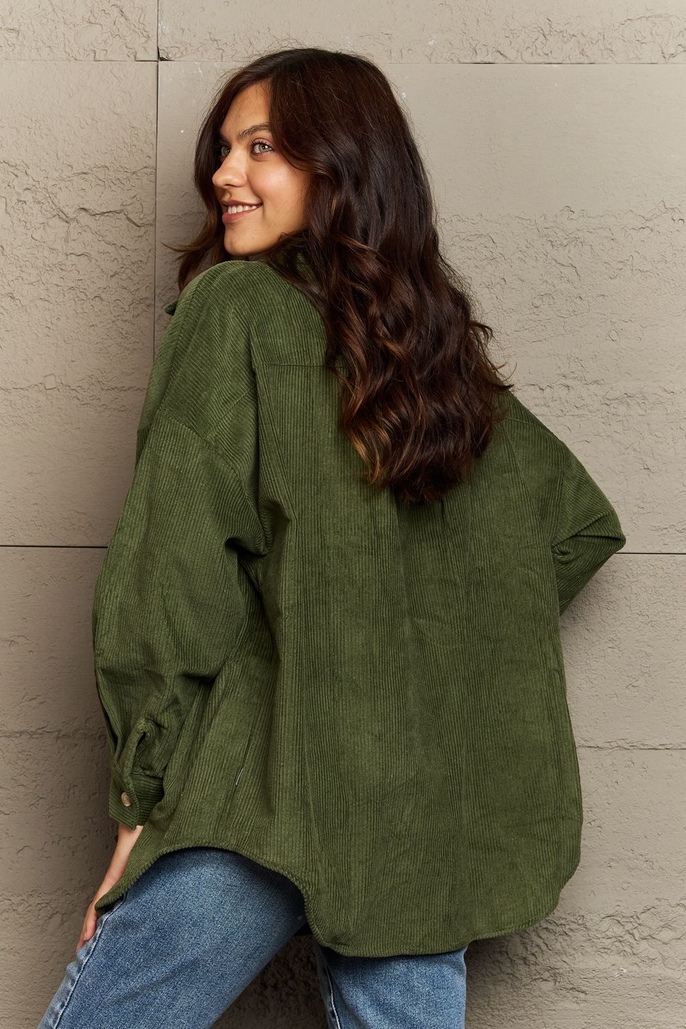 Always Being Me Button-Down Shacket
