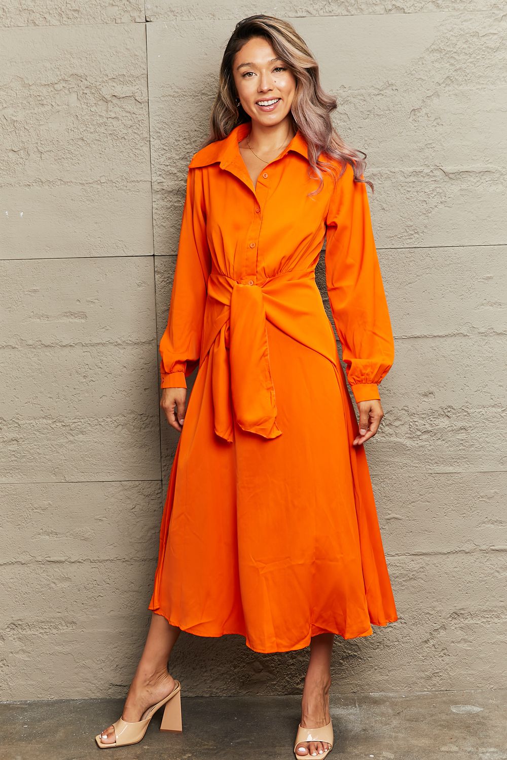 Always Looking Up Midi Dress