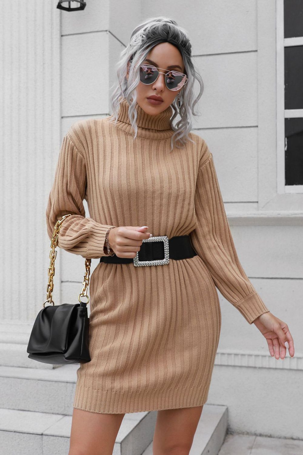 Love The Warmth Mini Sweater Dress