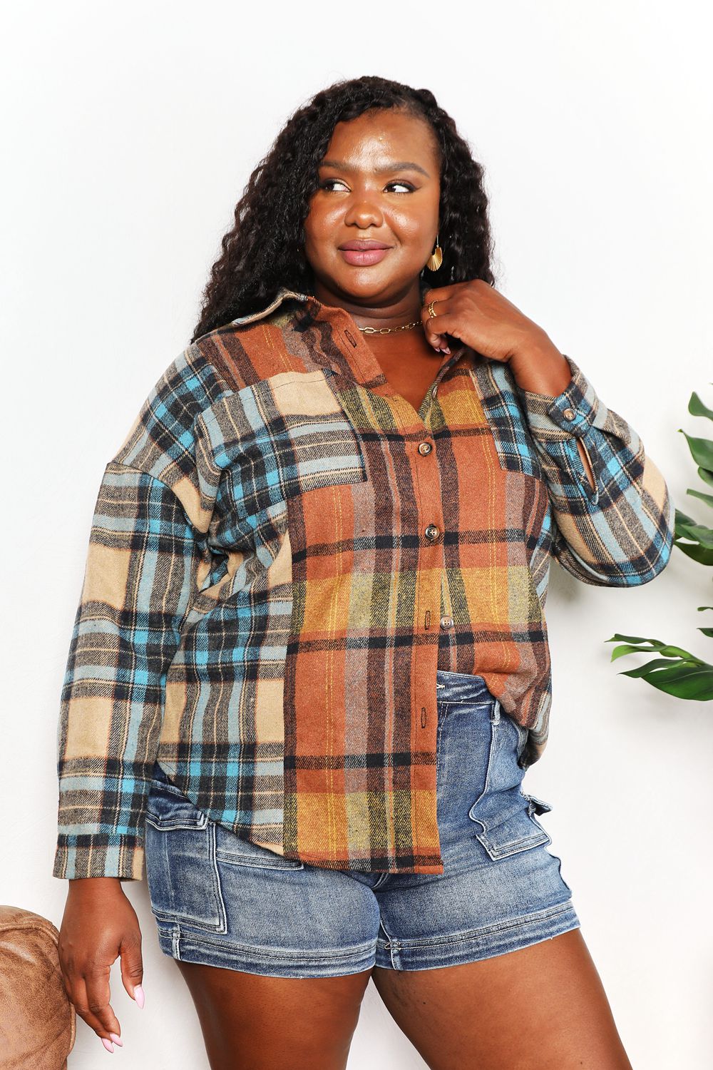 Outdoor Fun Plaid Shacket