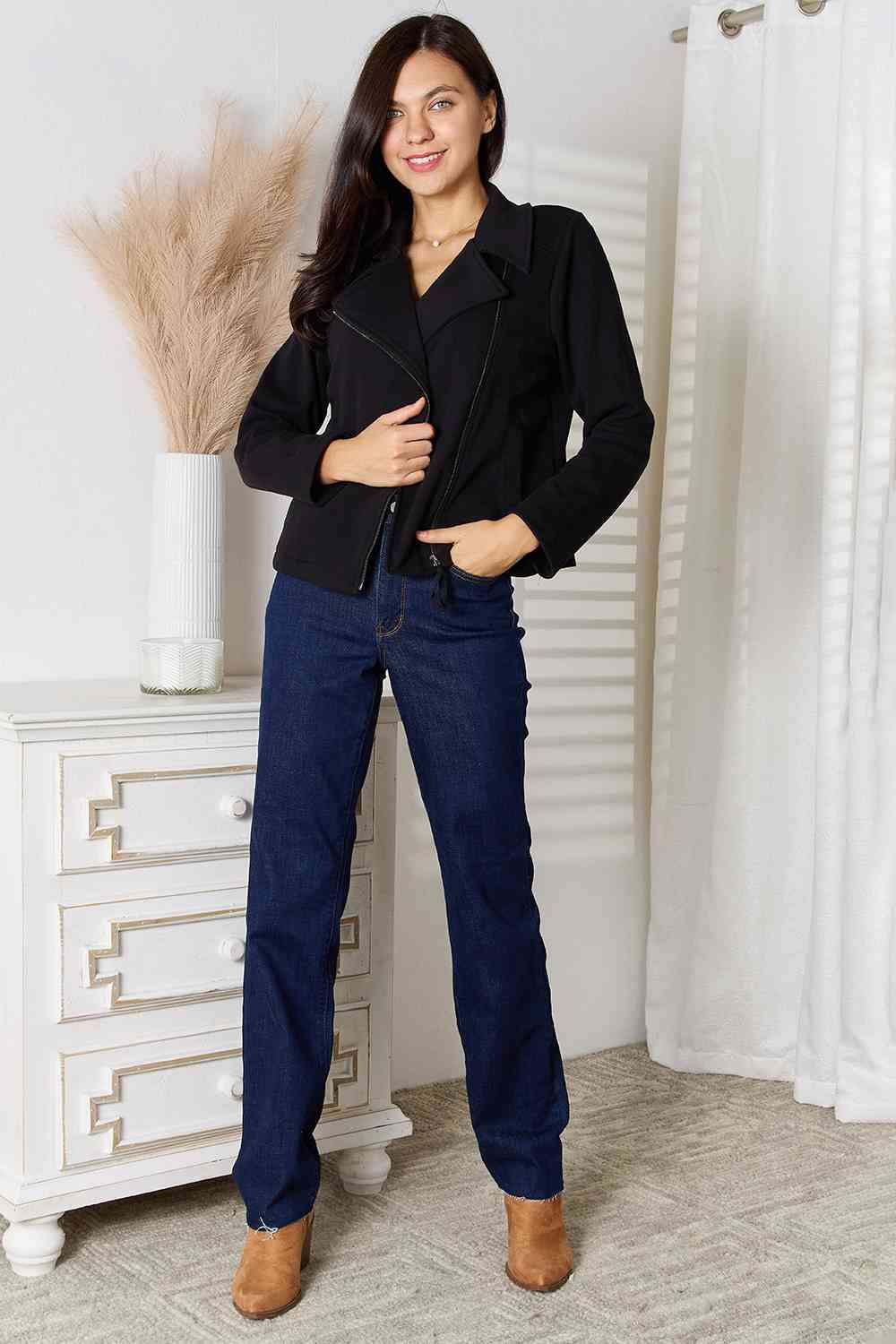 Hallie Zip-Up Jacket