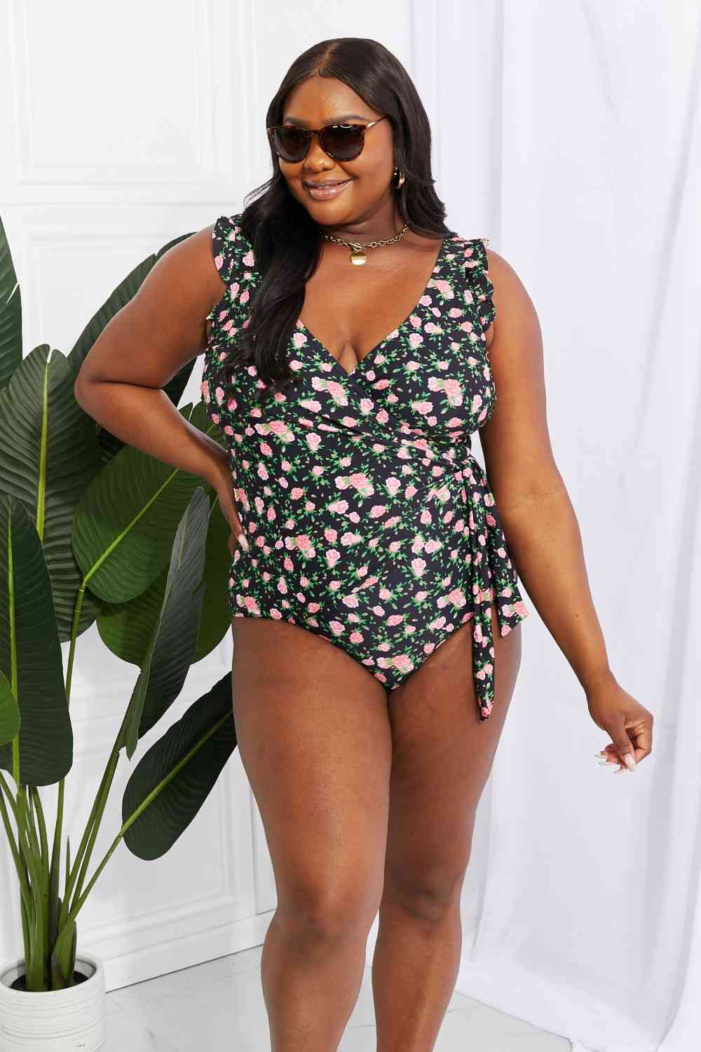 Float On Floral One Piece