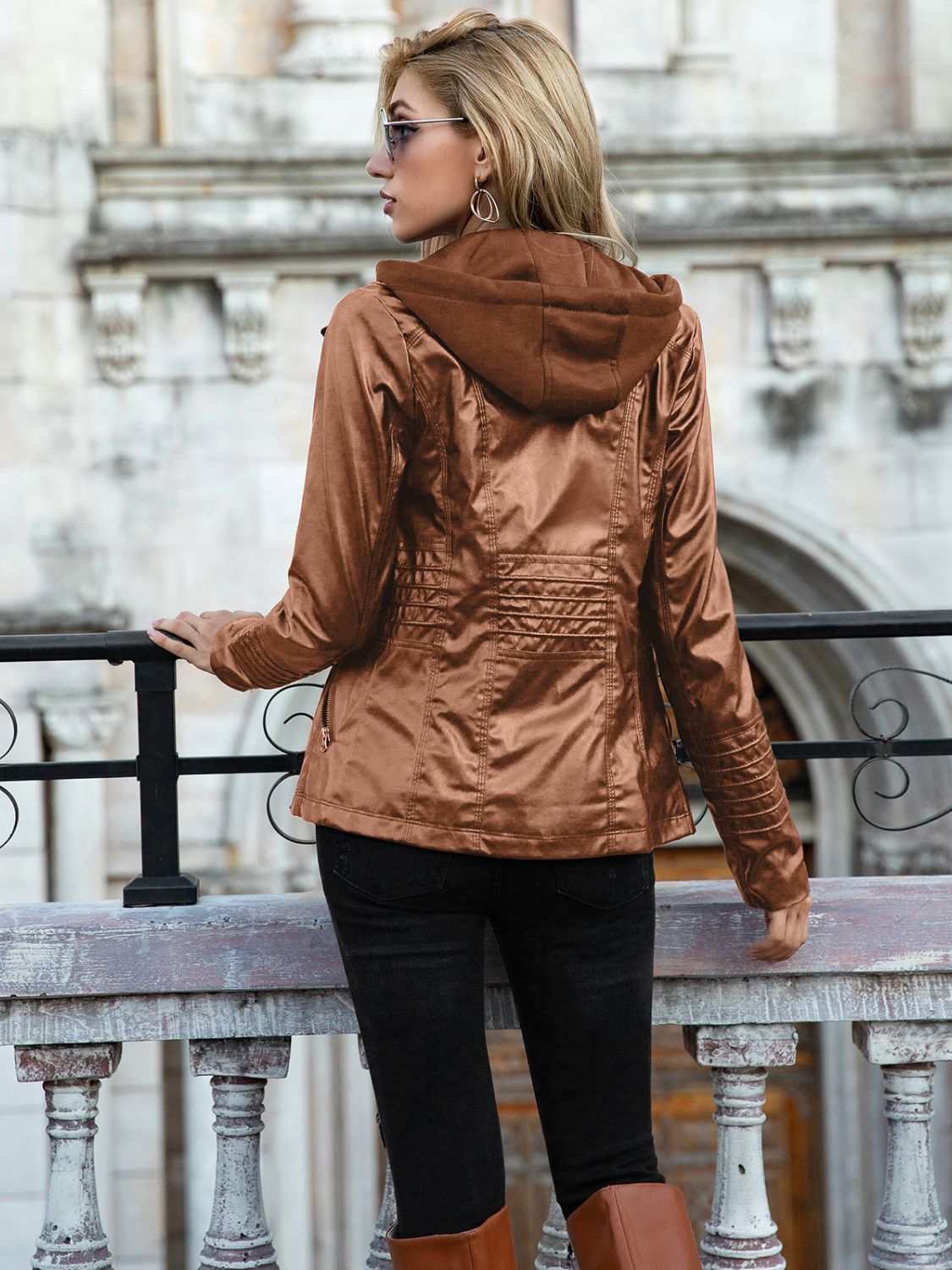 Keep Your Cool Zip-Up Hooded Jacket
