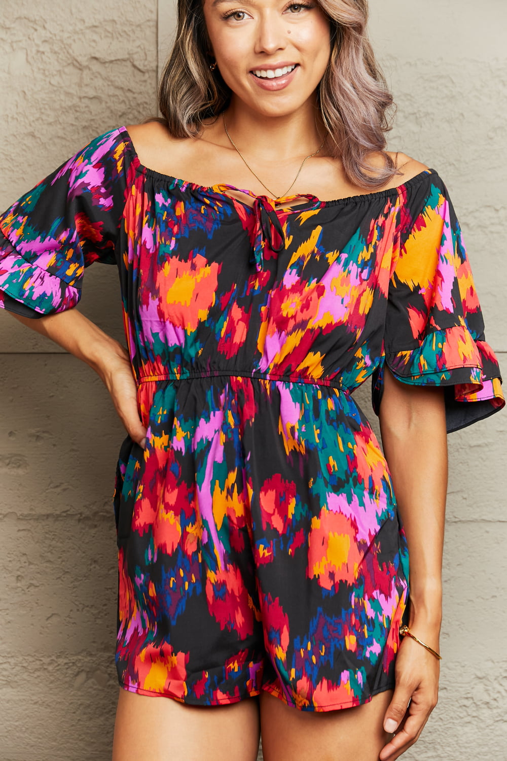 Tropical Nights Romper