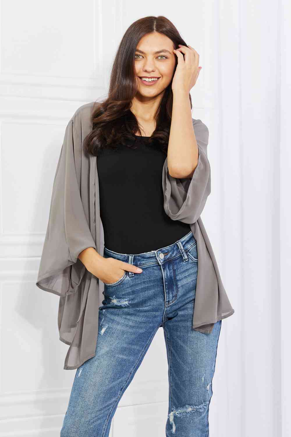 Carry On Chiffon Kimono