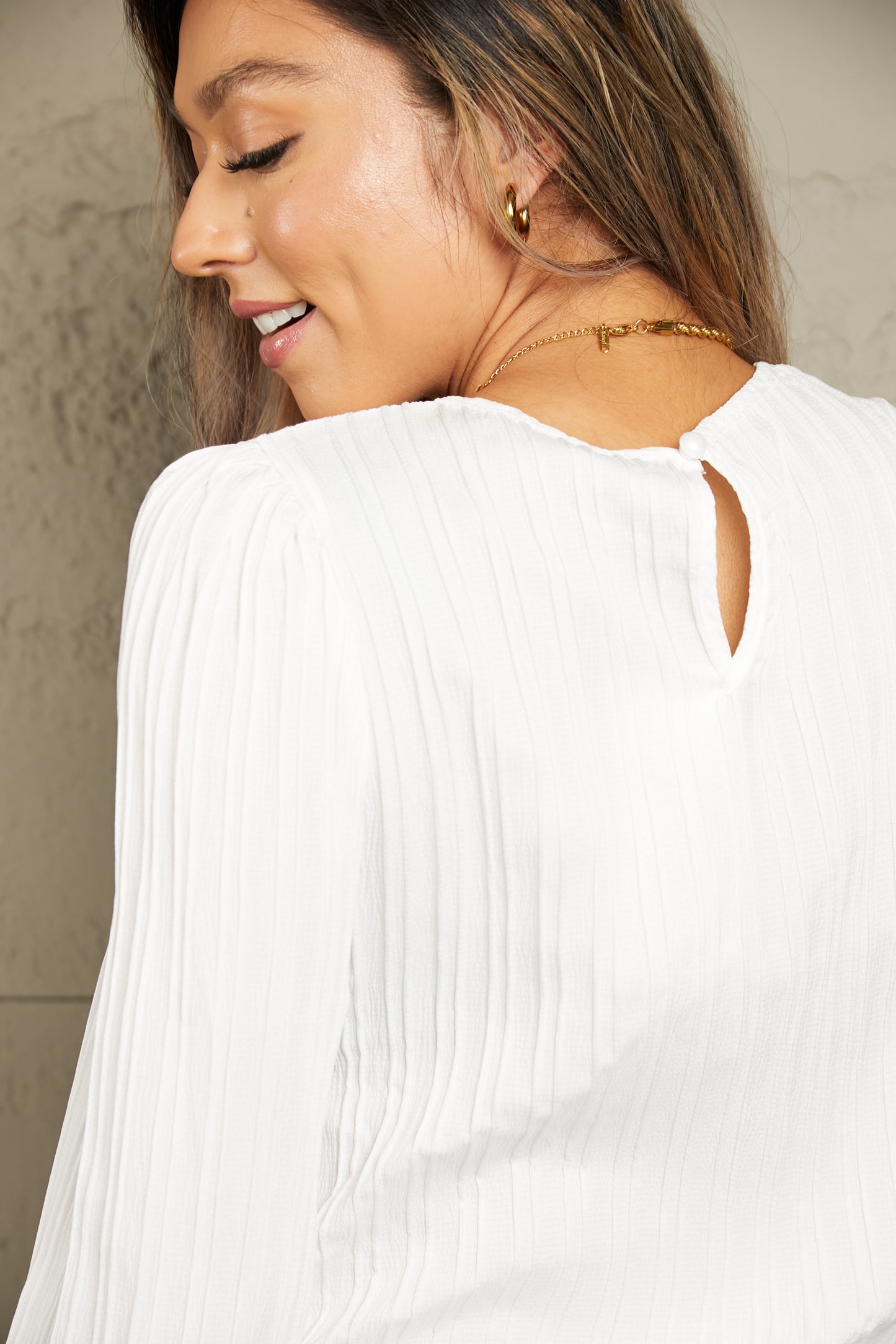 Coming With You Ribbed Top