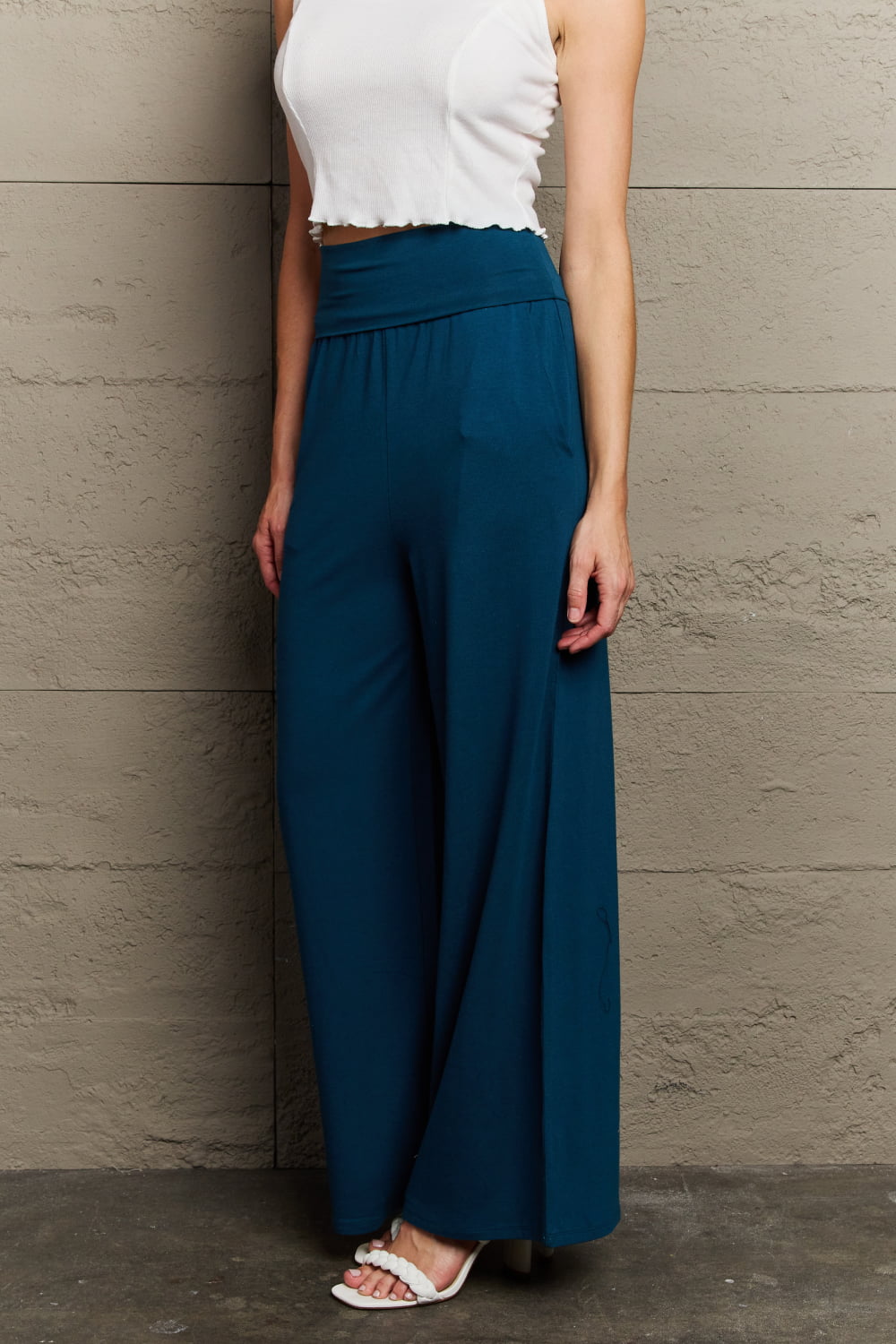 Your Best Wish High Waisted Palazzo Pants