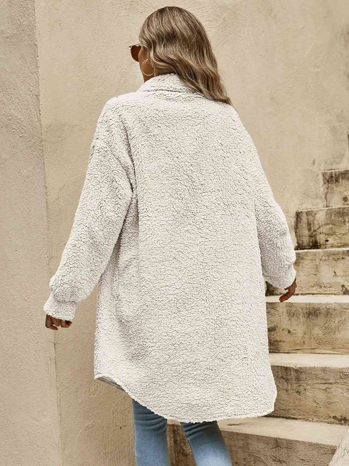 Josie Button Down Teddy Coat