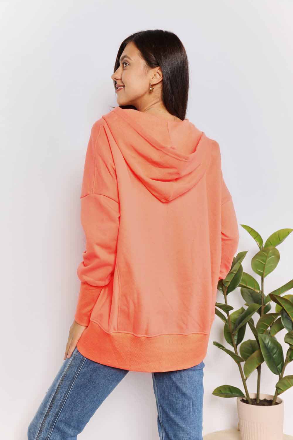 Halle Quarter-Snap Hoodie