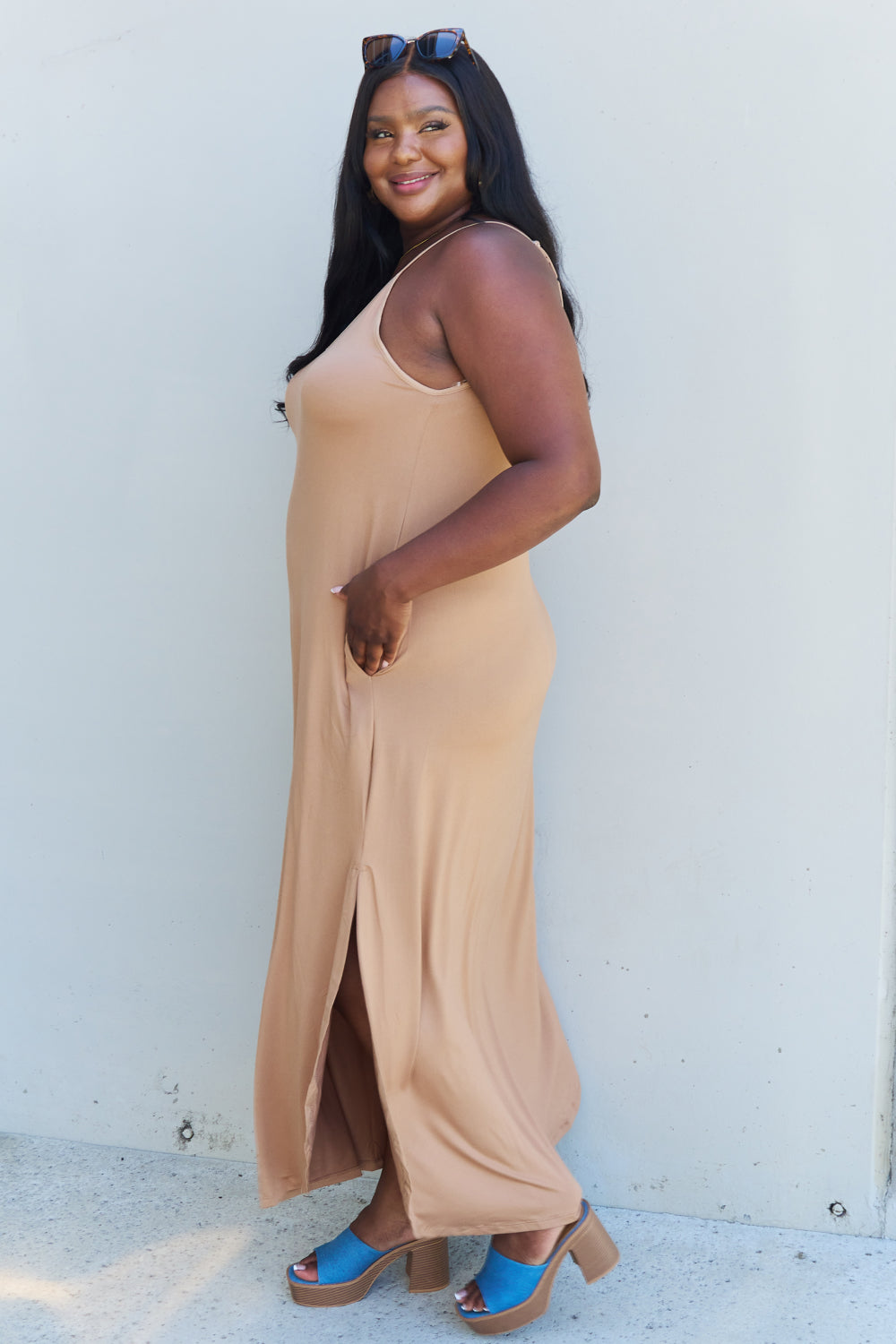 Feel Good Energy Cami Maxi Dress