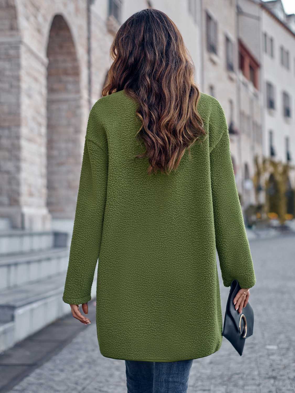 Off Duty Snap Down Coat