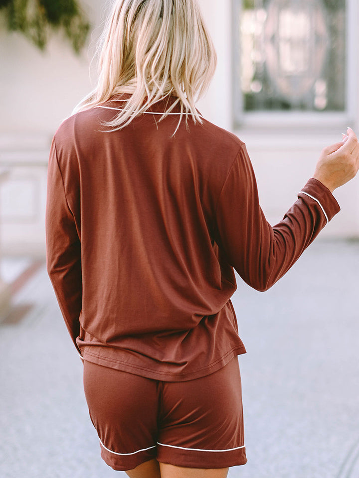 Get Comfy Top and Shorts Set