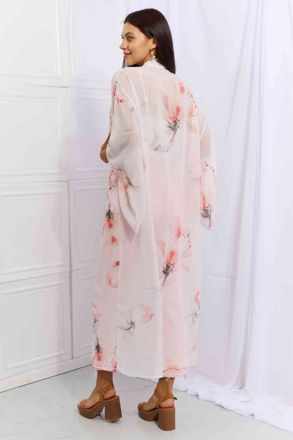 Pick Me Floral Chiffon Kimono