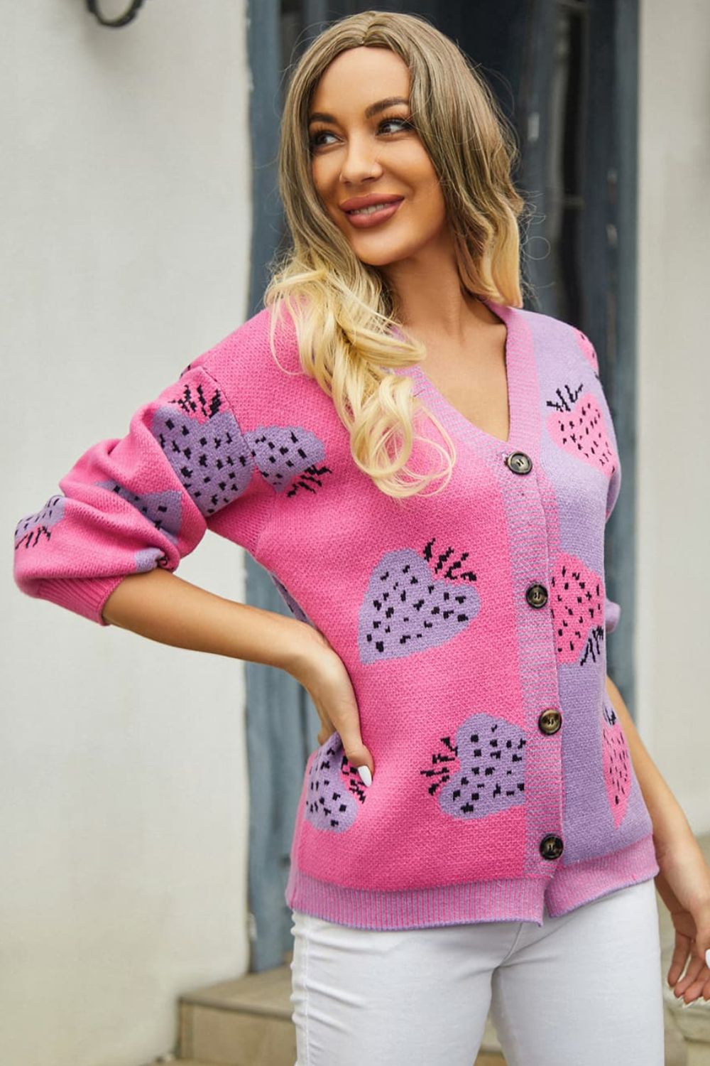 Strawberry Shortcake Cardigan