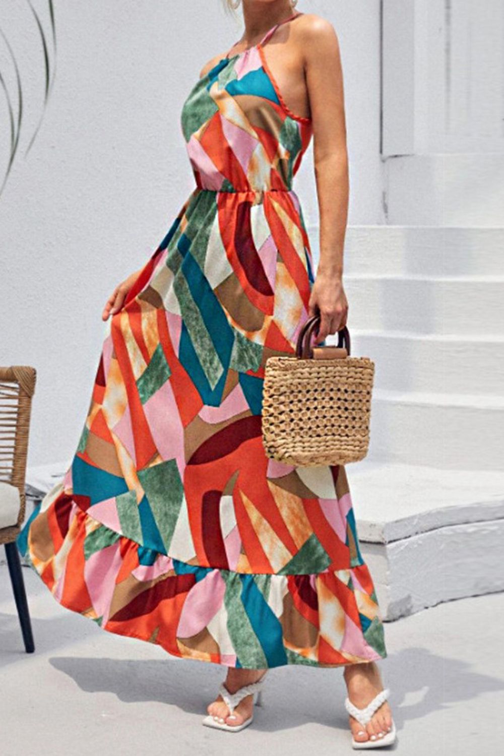 Trip To Mykonos Maxi Dress