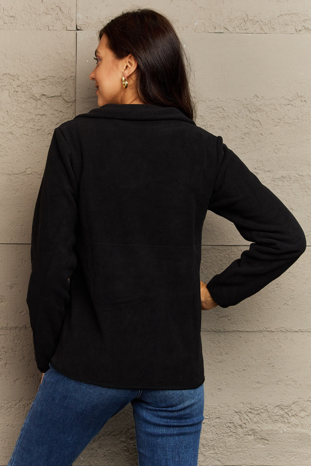 Ready And Waiting Zip-Up Jacket
