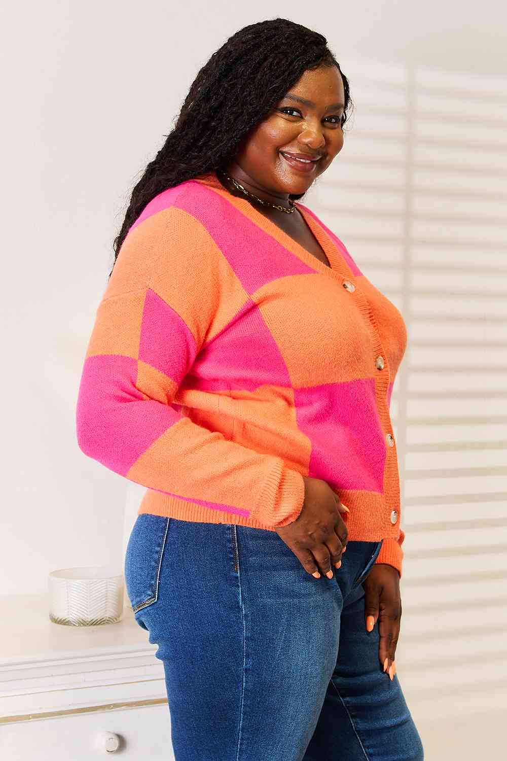 Check Me Out V-Neck Cardigan
