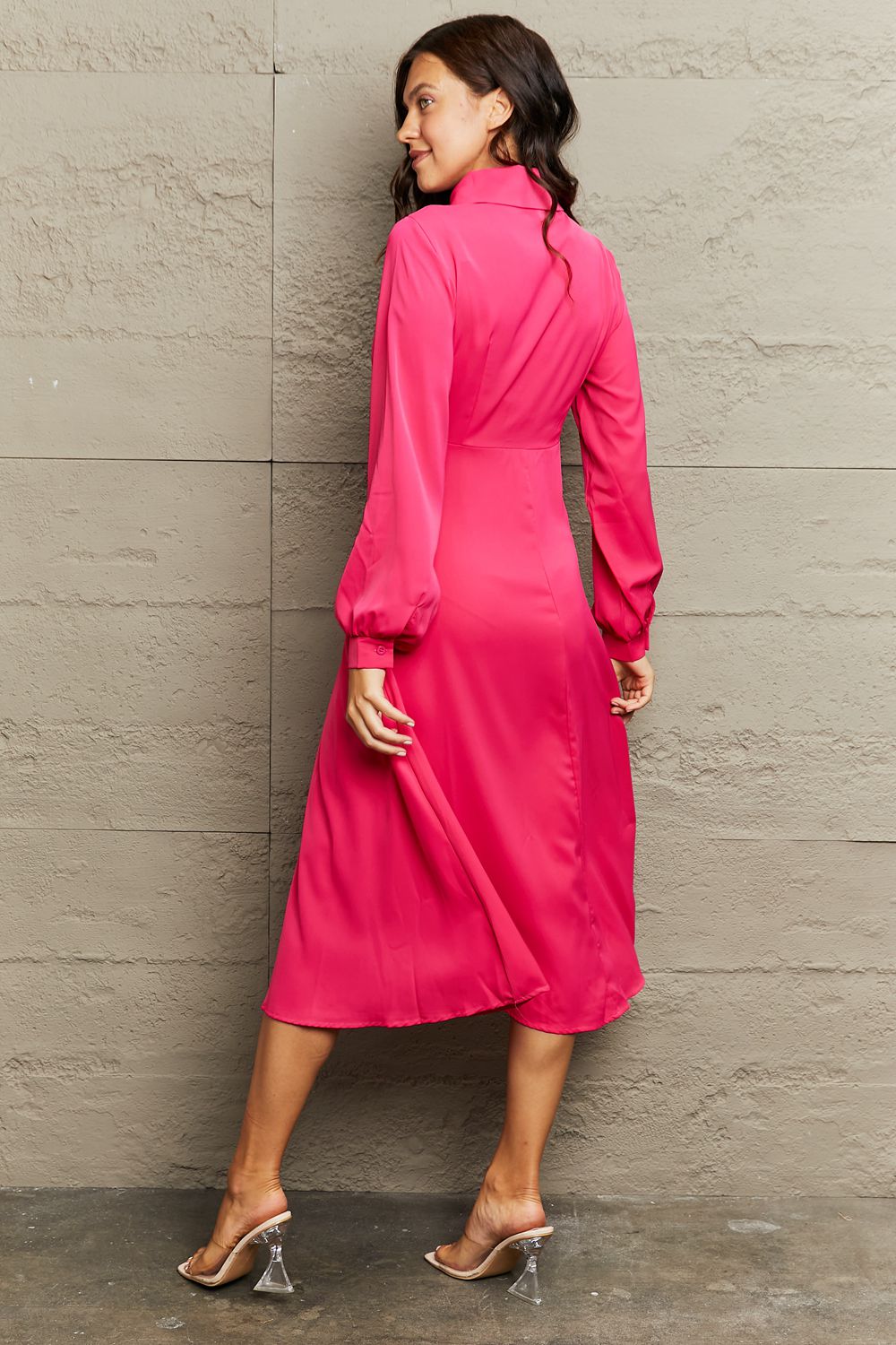 Always Looking Up Midi Dress