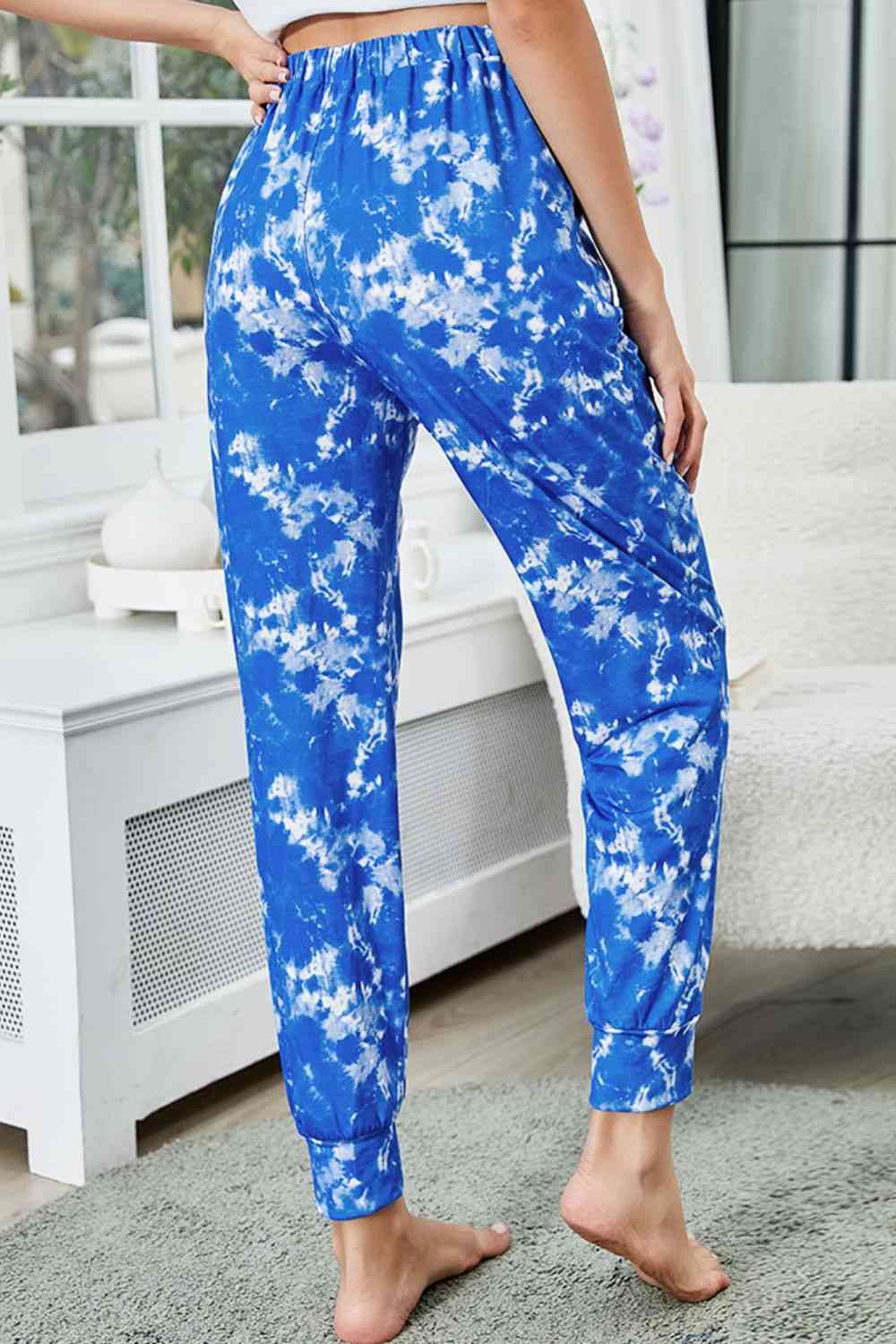 Rowyn Tie-Dye Drawstring Waist Joggers