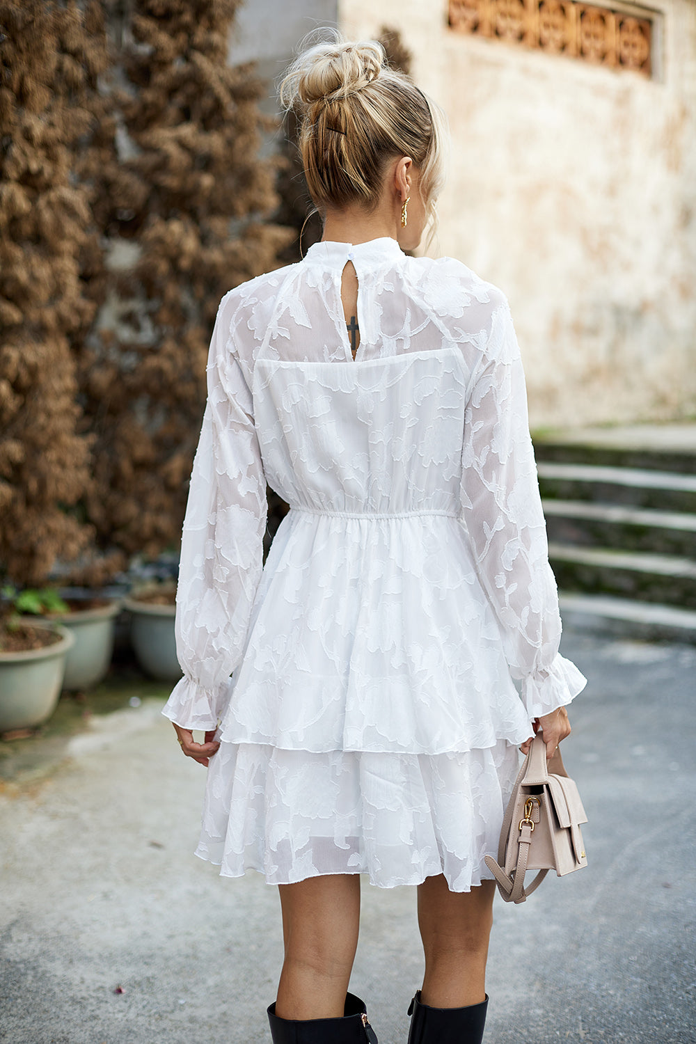 Find Me There Layered Mini Dress