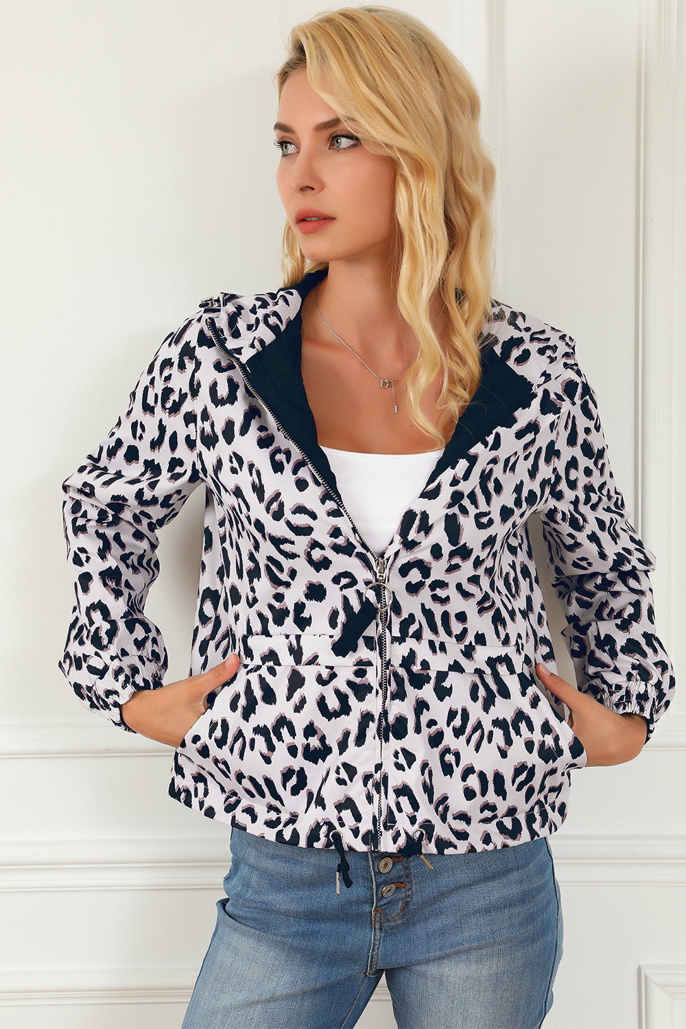 My Wild Side Leopard Hooded Jacket