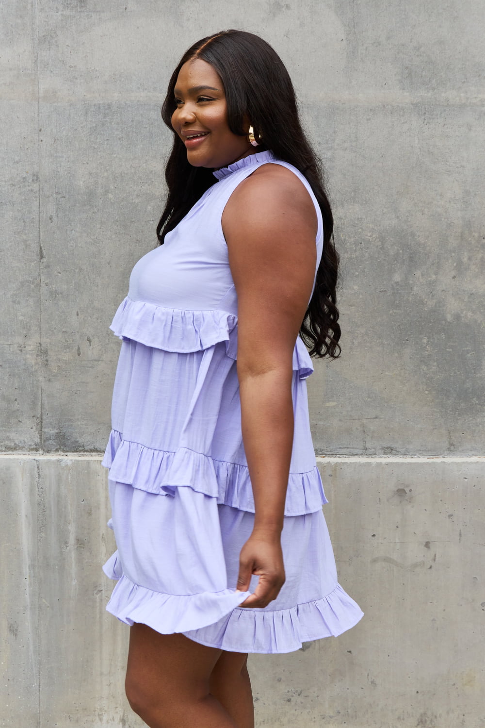 Blissful Baby Doll Mini Dress