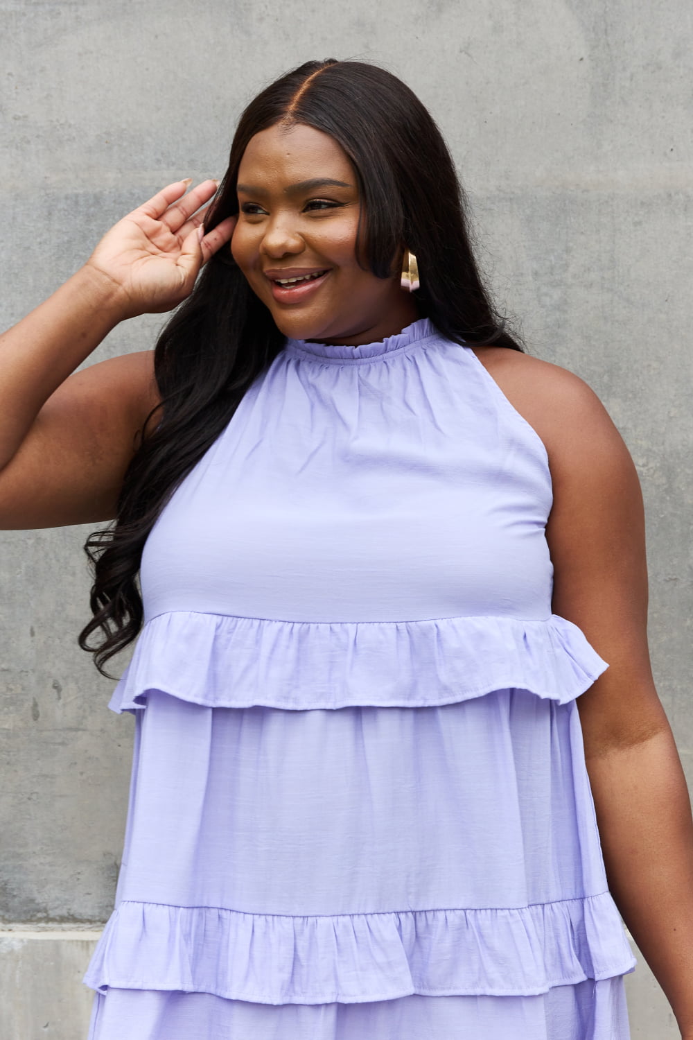 Blissful Baby Doll Mini Dress