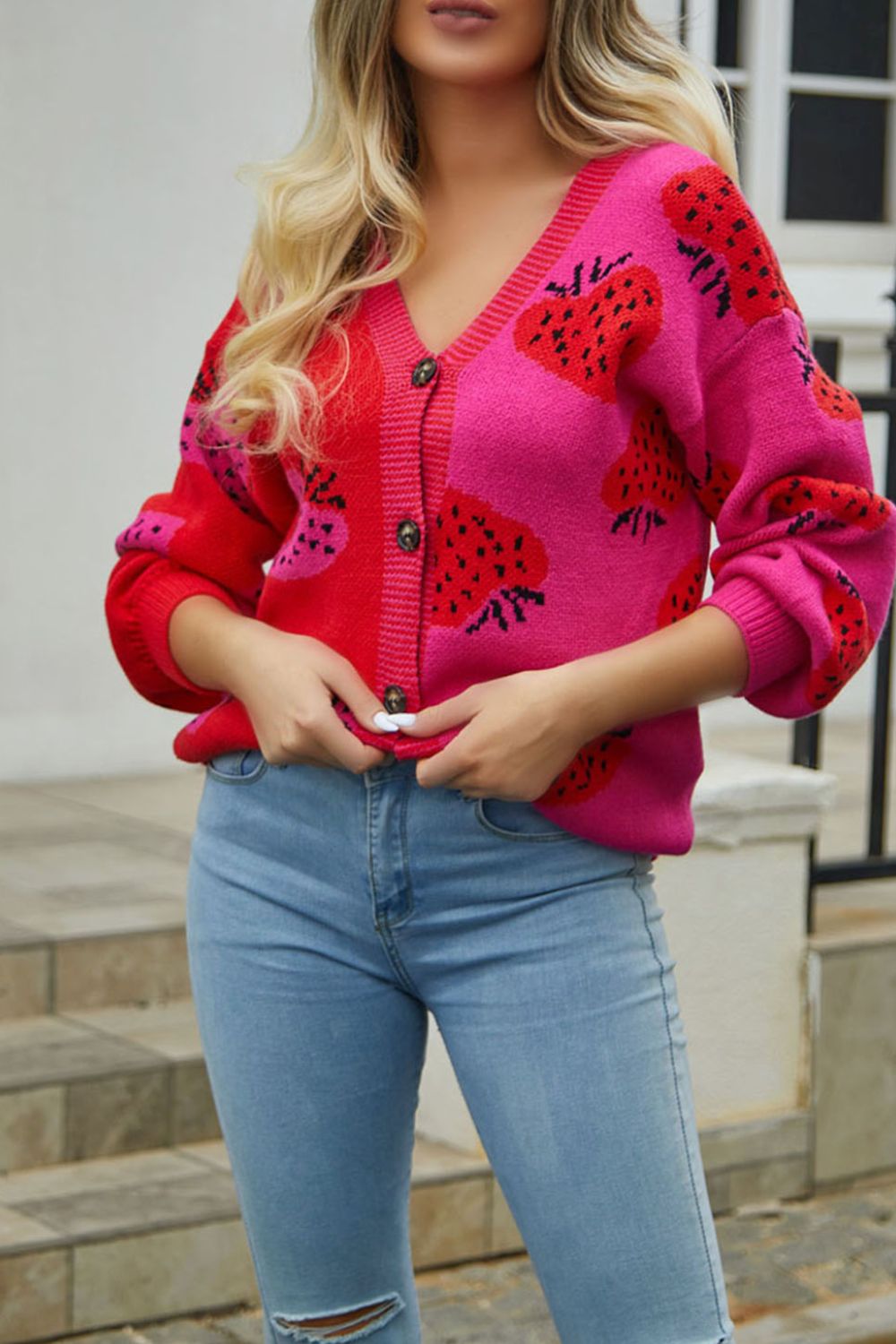 Strawberry Shortcake Cardigan