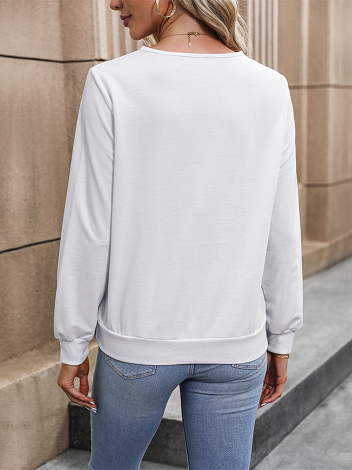 Helene V-Neck Blouse
