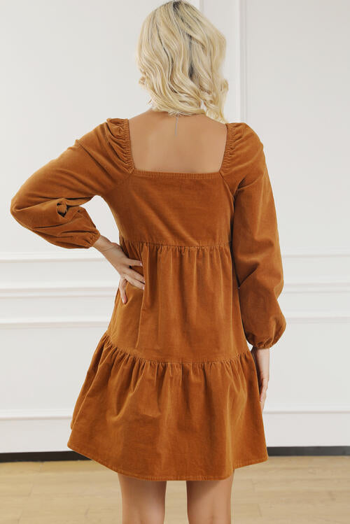 Bailey Tiered Long Sleeve Dress